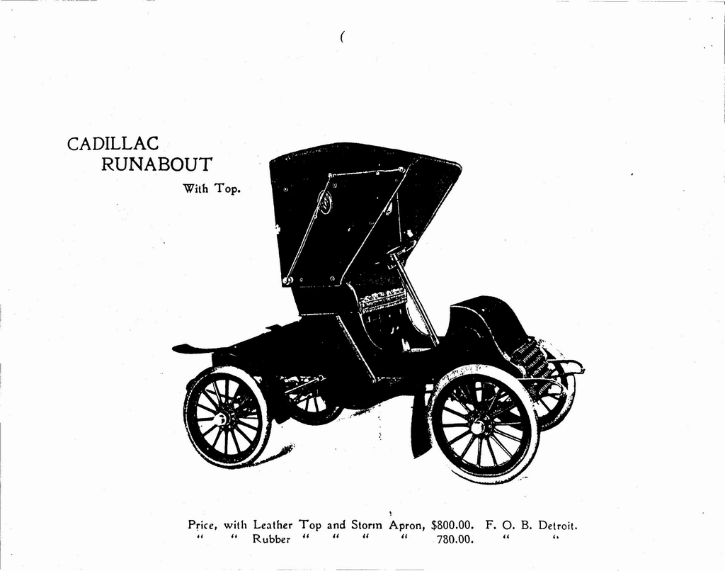 1902 Cadillac Catalogue Page 13